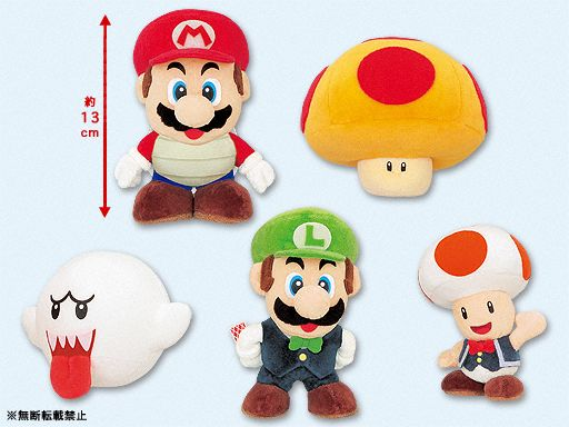 New Super Mario Bros. Plush Doll Vol. 2: Luigi (5 Inch) image 2