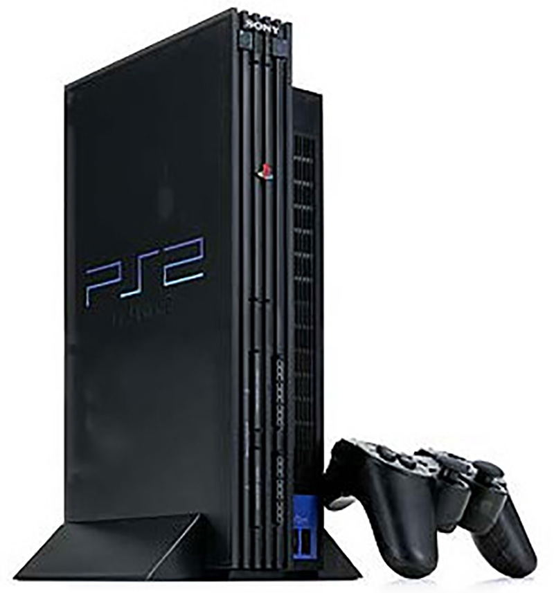 PlayStation2 Console (Midnight Black) image 1
