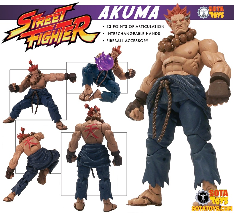 Street Fighter Preview Action Figure: Akuma image 1