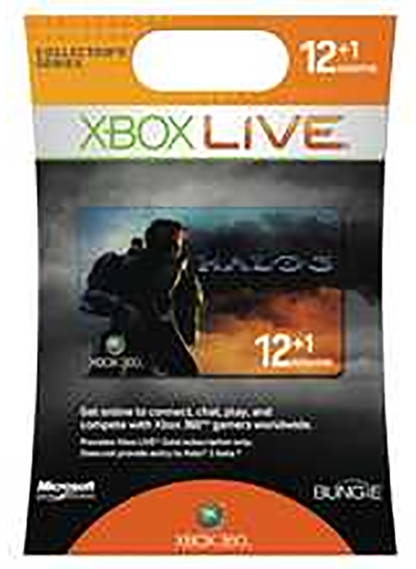 Xbox gold card outlet 12 month