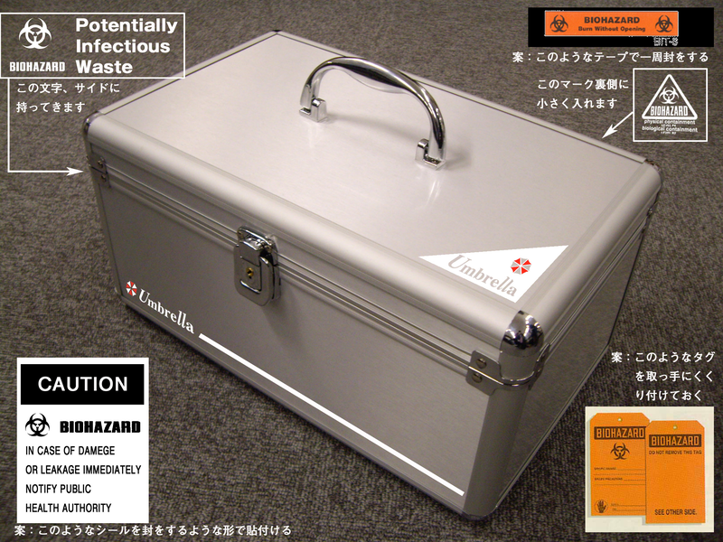 Biohazard Umbrella Aluminum Box image 1