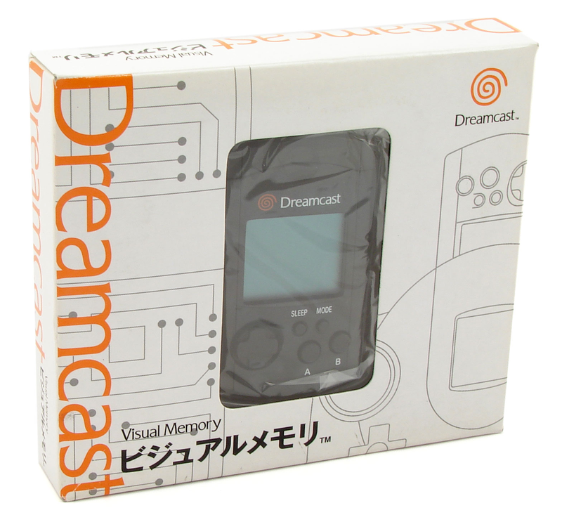 Dreamcast Visual Memory Card VMS/VMU (Pure Black Design) image 1