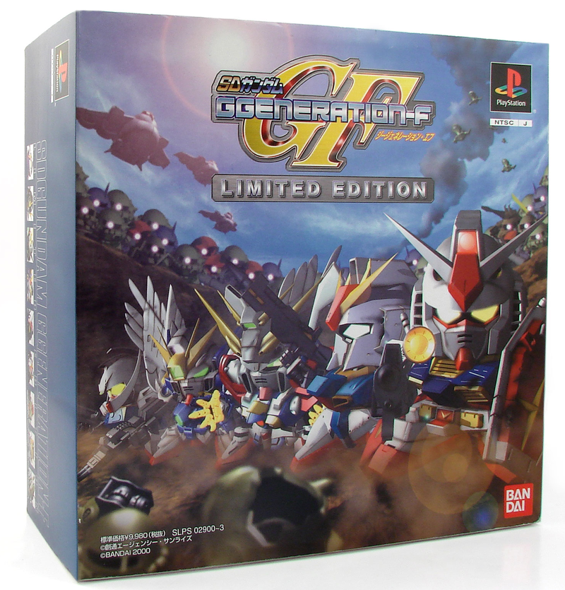 SDガンダム GGENERATION-F LIMITED EDITION ソフト未開封品 SDガンダム GGENERATION-F LIMITED EDITION ソフト未開封品