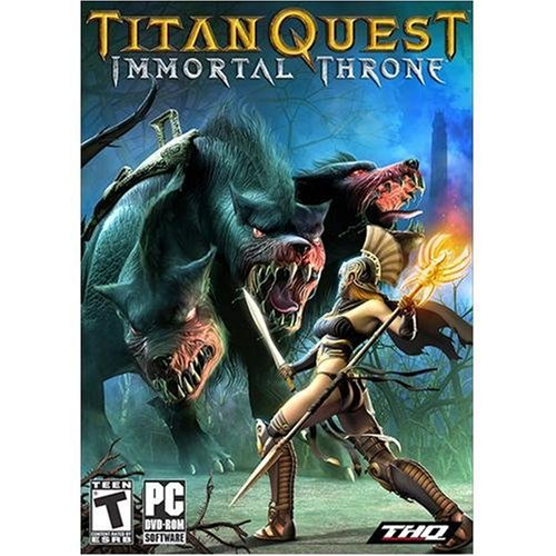 Titan Quest + Immortal Throne DVD Expansion Pack (CD-ROM + DVD-ROM) image 3