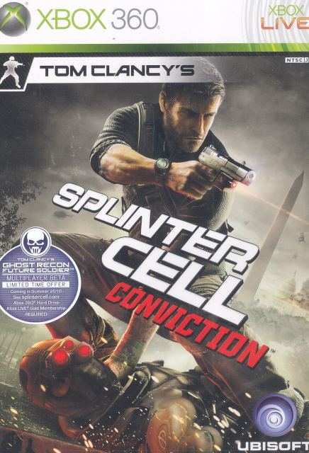 Tom Clancy's Splinter Cell Conviction Xbox 360 2010 (MANUAL ONLY) (D2) on  eBid United States