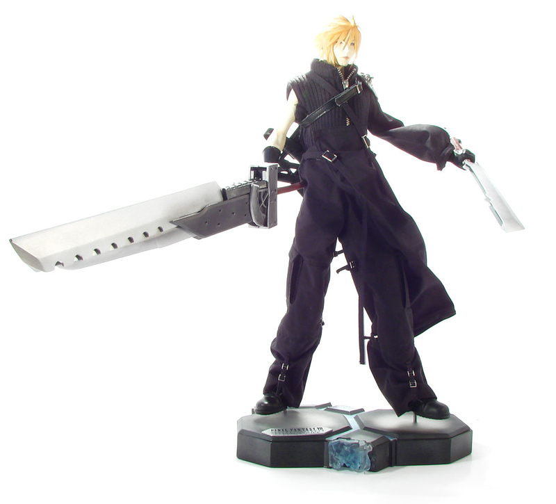 Final Fantasy VII - Advent Children Master Piece Arts: Cloud Strife 1/4 Cold Cast Statue image 1