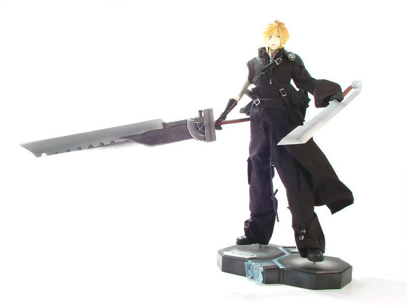 Final Fantasy VII - Advent Children Master Piece Arts: Cloud Strife 1/4 Cold Cast Statue image 4