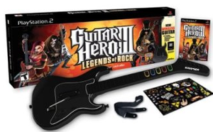 Guitar Hero III Legends of Rock Wired shops Guitar Bundle For Playstation 2