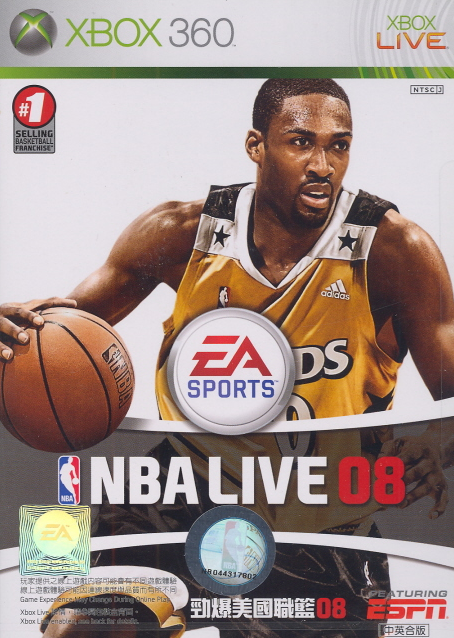 NBA Live 08 for Xbox360