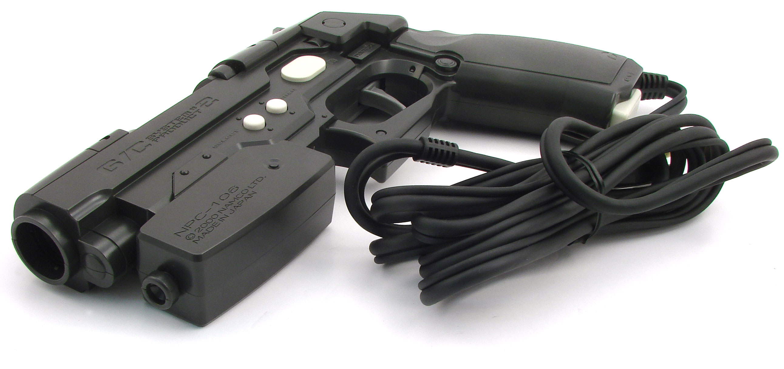 PS2 LIGHT GUN X2 g-con 2 PAQUETE - NAMCO + 6 JUEGOS DE ARMAS inc TIME CRISIS 3 III EUR 208,12 - ES PS2 LIGHT GUN X2 g-con 2 PAQUETE - NAMCO + 6 JUEGOS DE ARMAS inc TIME CRISIS 3 III EUR 208,12 - ES