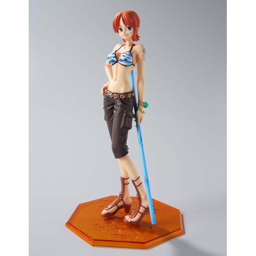 One Piece Neo-1 Portraits of Pirates P.O.P. - Nami (Bikini Ver.) 1/8 Scale Figure image 1