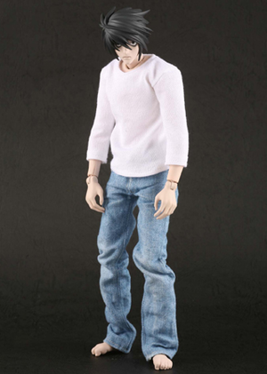 Real Action Heroes Death Note - L 1/6 Scale Figure (Re-run)_