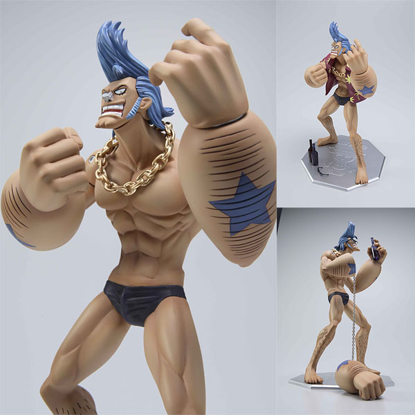 One Piece Neo-2 Portraits of Pirates P.O.P. - Franky 1/8 Scale Figure image 1