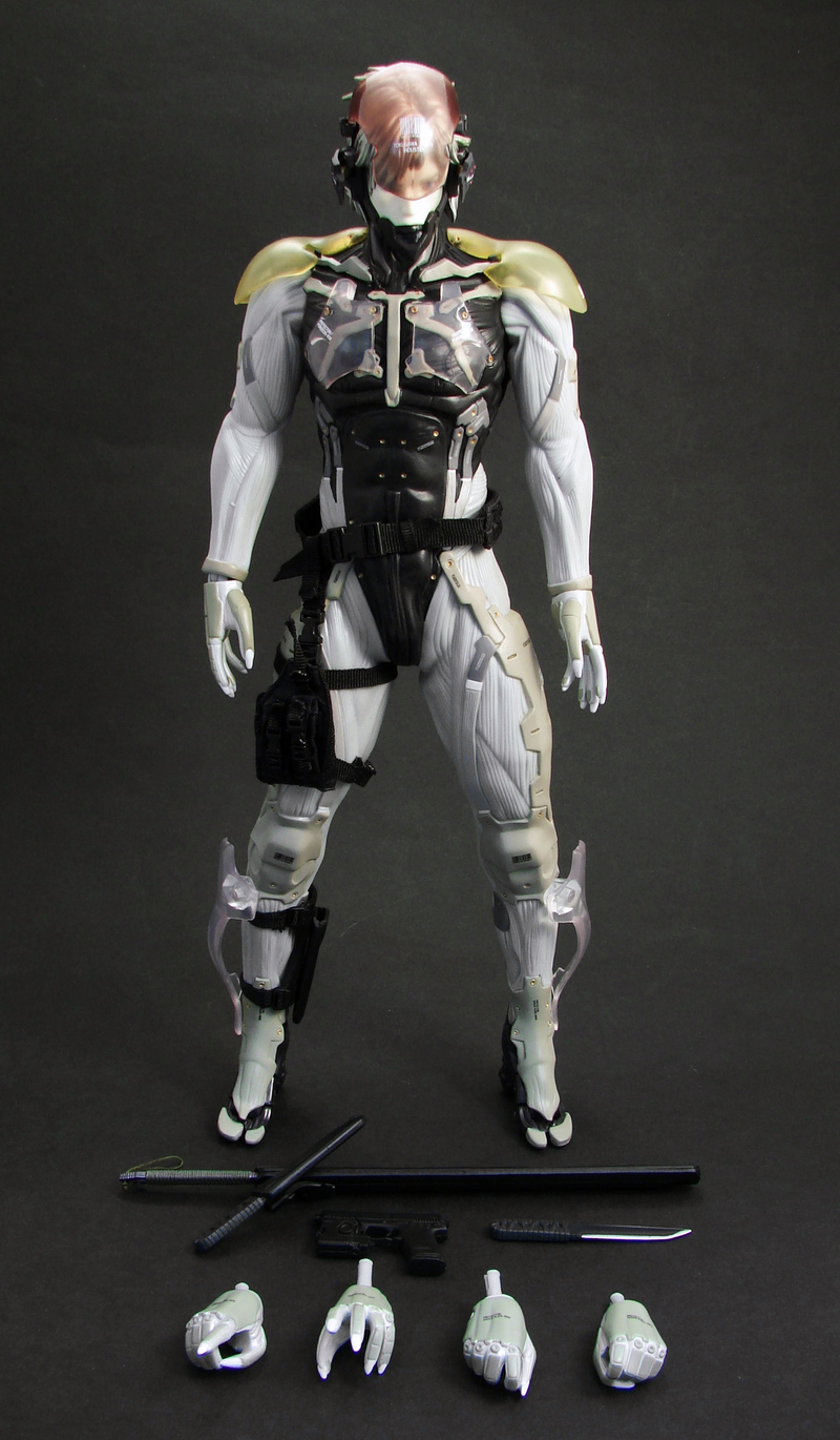 Real Action Heroes - Metal Gear Solid 4: Guns of the Patriots - Raiden image 11