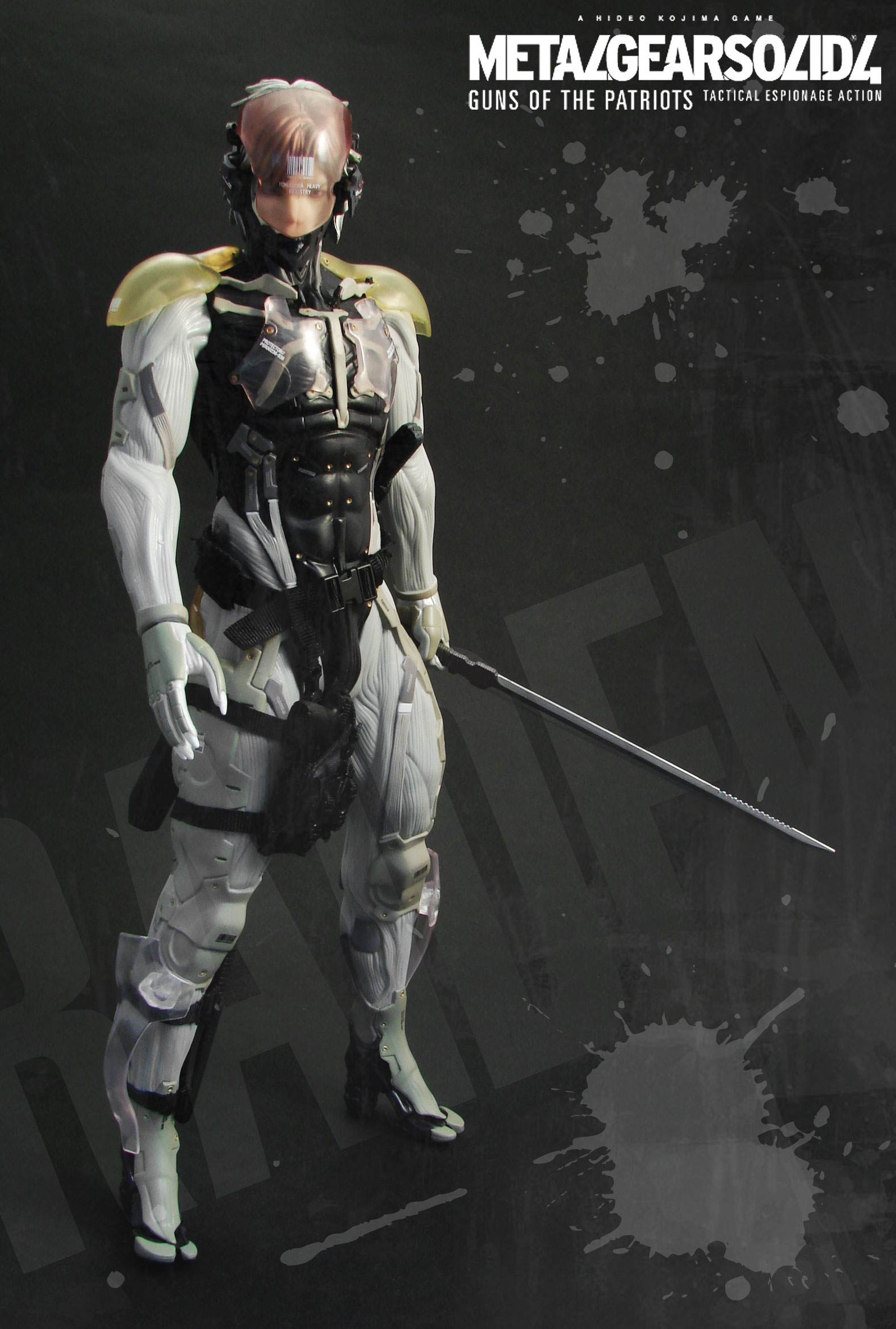 Real Action Heroes - Metal Gear Solid 4: Guns of the Patriots - Raiden