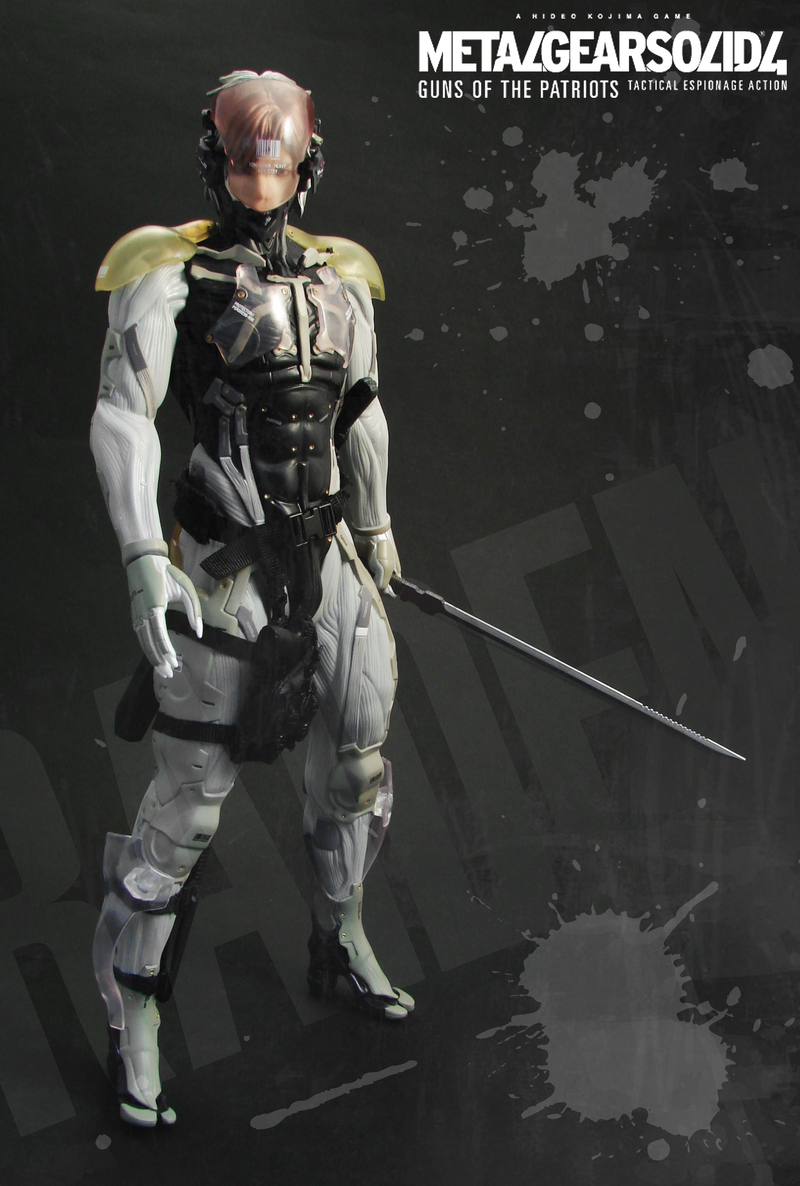 Real Action Heroes - Metal Gear Solid 4: Guns of the Patriots - Raiden image 9