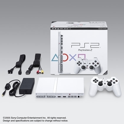 PlayStation2 Console Ceramic White (SCPH-79000CW)
