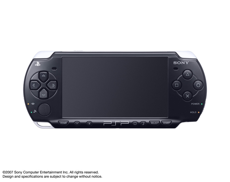 PSP PlayStation Portable Slim & Lite - Piano Black (PSP-2000PB) image 1