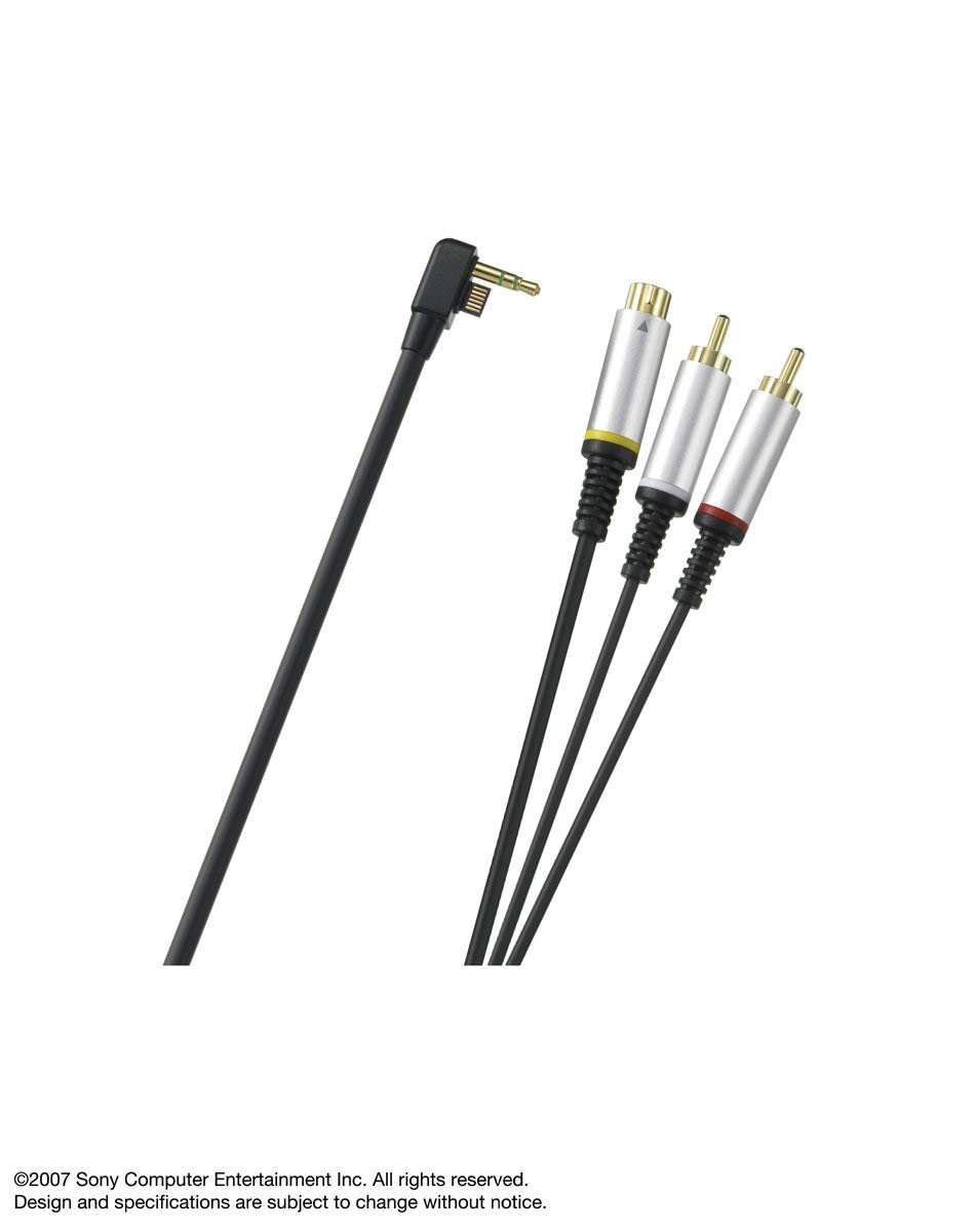 PSP PlayStation Portable S-Video Cable for Sony PSP Slim & Lite