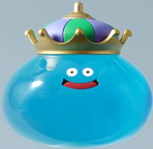 Dragon Quest Smile Slime Crystal Figure - King Slime (Blue)_