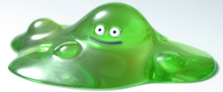 Dragon Quest Smile Slime Crystal Figure - Bubble Slime (Green) image 1