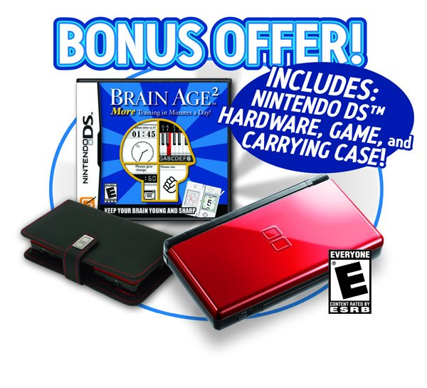 Nintendo DS Lite Brain Age 2 Bundle - 110V image 3