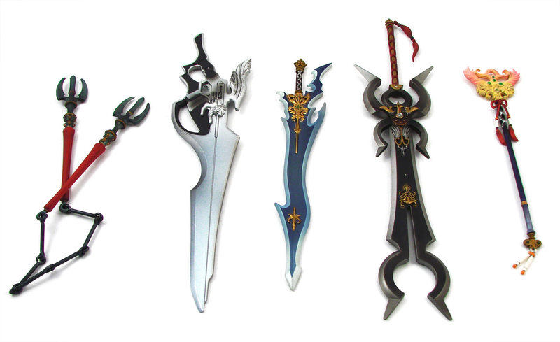 Weapons Set for Final Fantasy Play Arts image 1