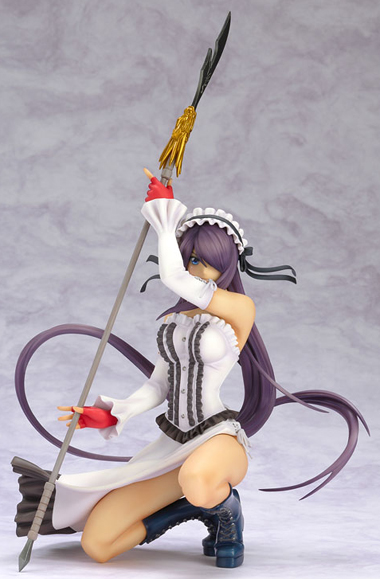 Ikkitousen: 1/7 Scale Painted Figure - Untyou Kanu (Gothic Lolita White Ver.) image 1