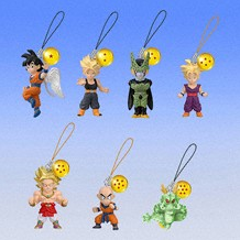 Dragon Ball Z DB Character Phone Strap 4 Gashapon_