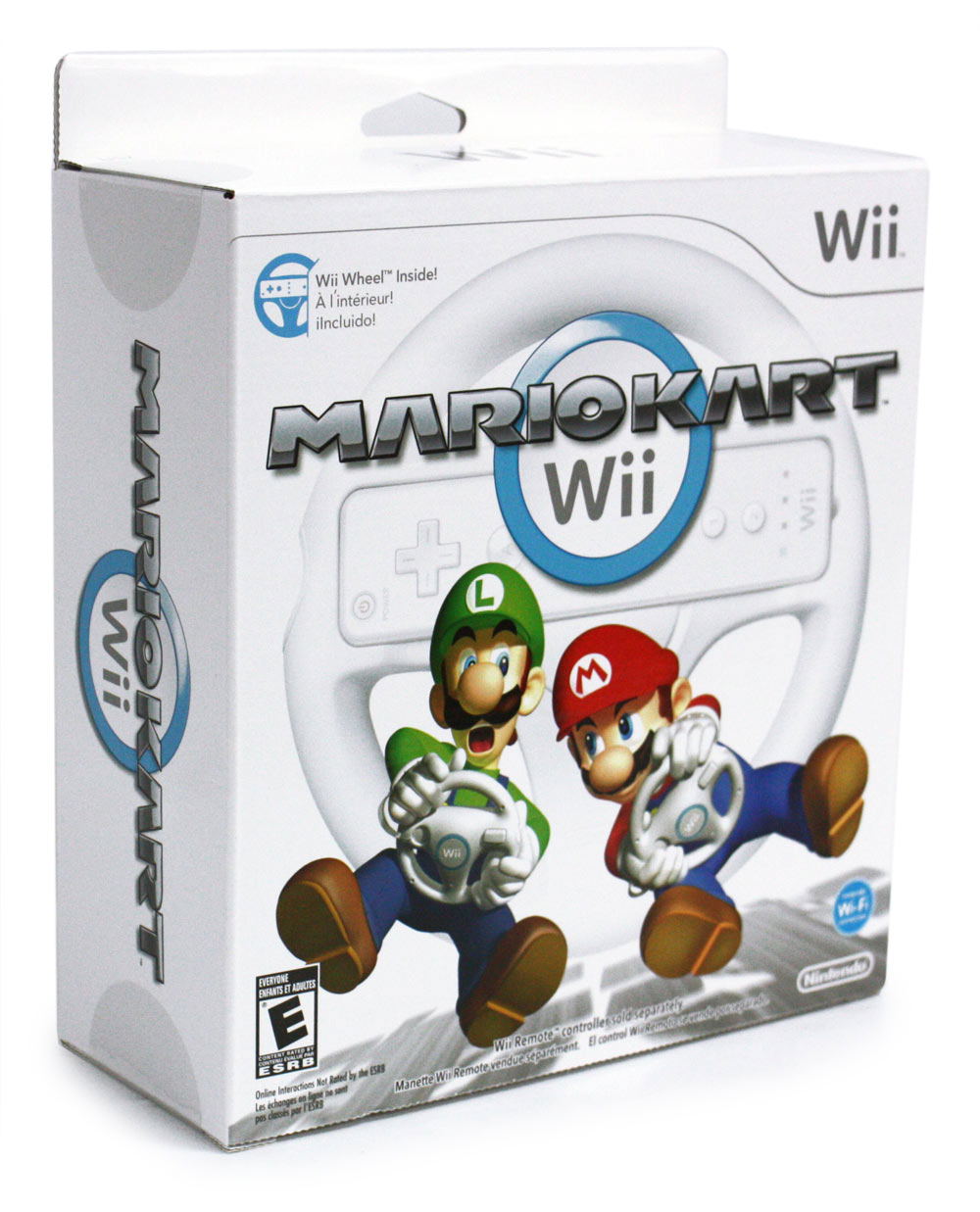 Mario kart best sale wii with wheel