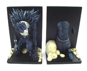 Death Note: Bookends and DVD holder