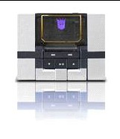 Transformers Music Label: Soundwave playing audio player (Blasterblack version) thumbnail 2