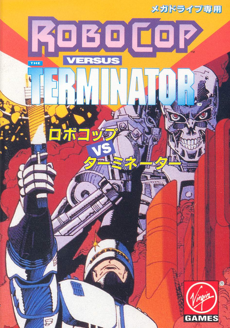 RoboCop versus The Terminator for Sega Mega Drive Sega Genesis