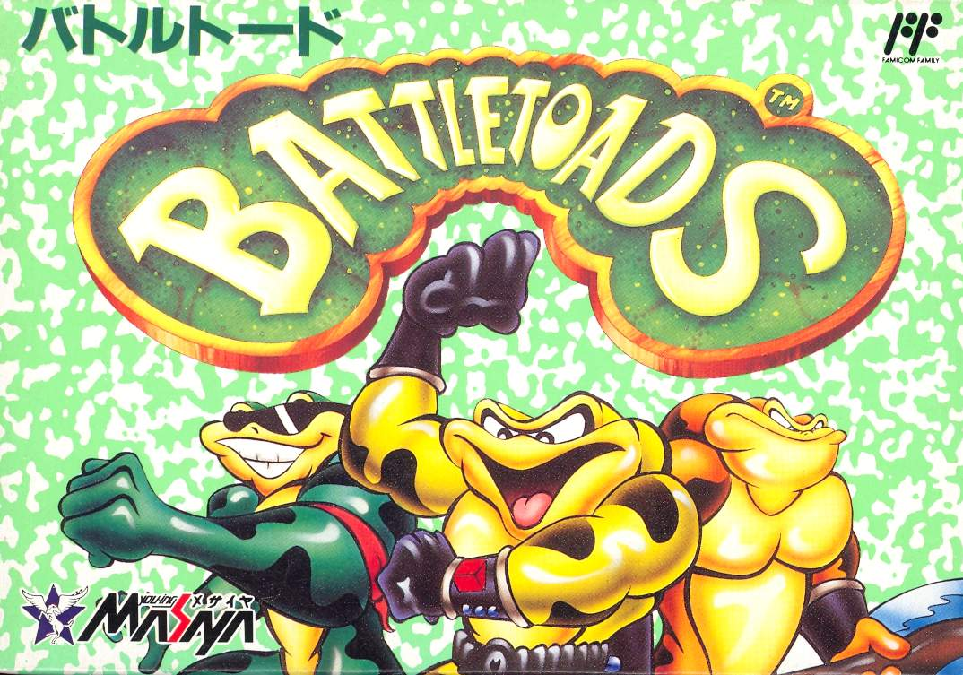 Battletoads for Famicom / NES - Bitcoin & Lightning accepted