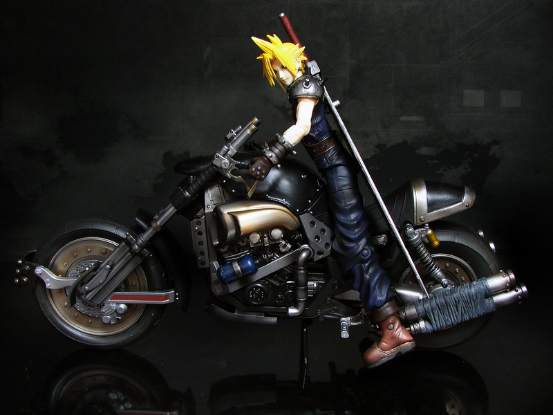 Final Fantasy VII - Play Arts Vol. 1: Cloud Strife & Hardy Daytona image 6