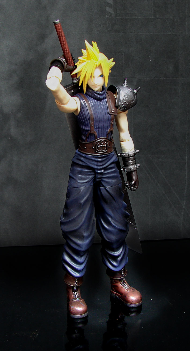 FINAL FANTASY VII PLAY ARTS Vol.1 クラウド Final Fantasy VII - Play Arts Vol. 1: Cloud Strife & Hardy Daytona