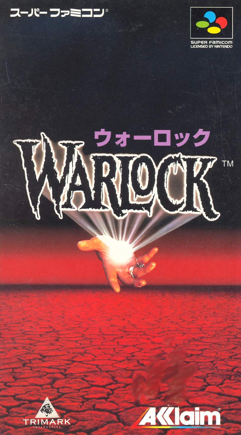 Warlock Snes Warlock For Nintendo SNES TVGC - Main Image
