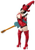 Guilty Gear XX 1/7 Scale Pre-Painted PVC Figure: I-No thumbnail 1
