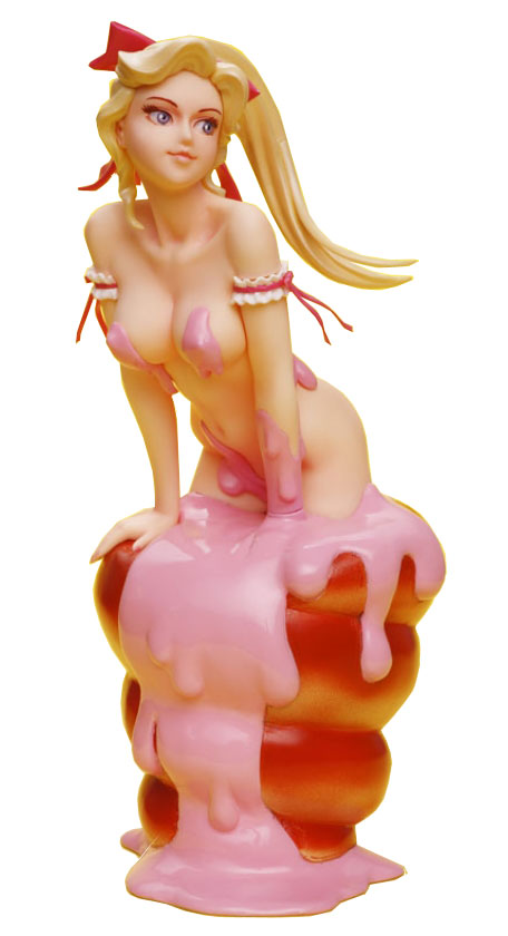 Funny Knights Prepainted PVC Figure Kurimu Kuru Nee (Strawberry Vers.) image 1