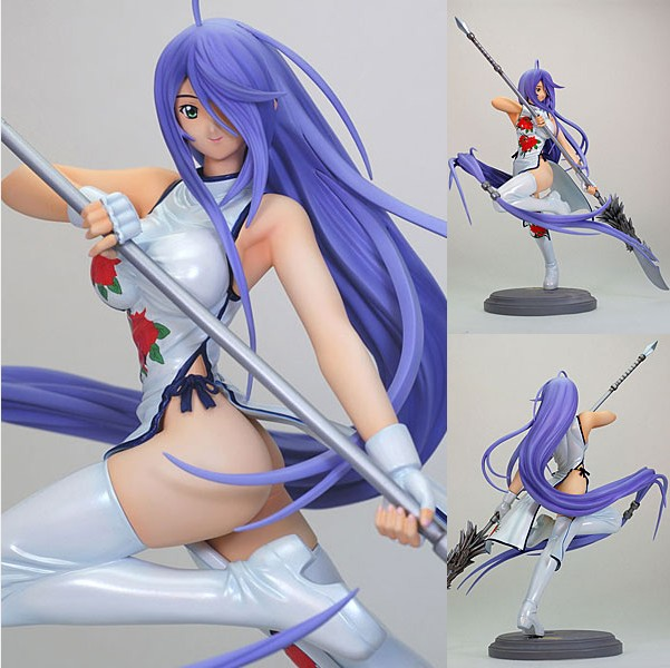 Ikkitousen - Dragon Destiny 1/6 Scale Prepainted PVC Figure: Kanu Unchou (Chinese Dress Version) image 1