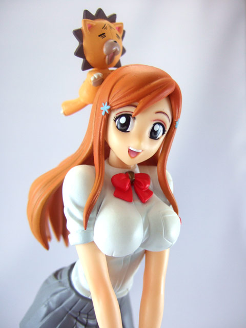 Bleach DX Girls Pre-Painted PVC Figure: Orihime Inoue & Kon
