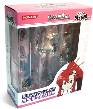 Break-Through Heaven Gurren Lagann Pre-Painted Action Figure: Yoko (MMS Version)_