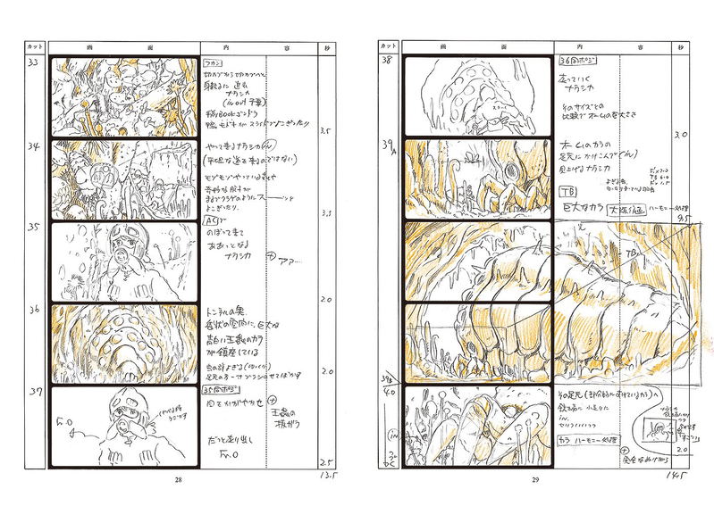 Nausicaa Story Board Book image 2