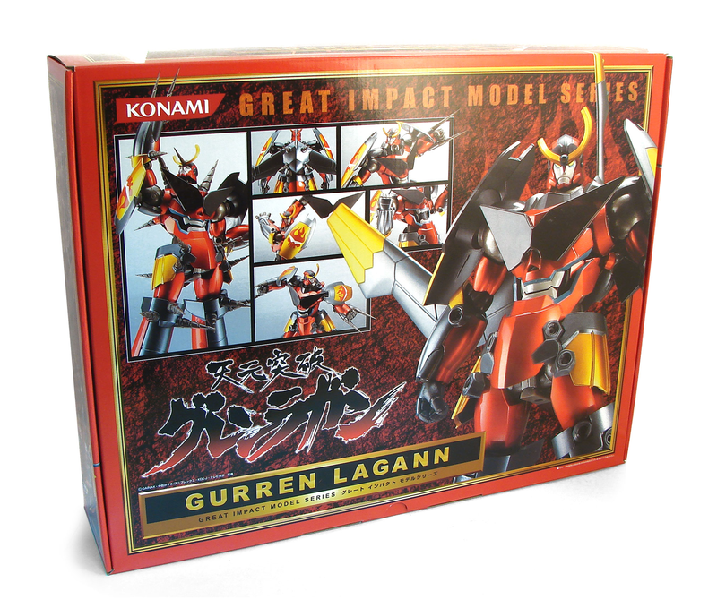 Impact Model series Tengen Toppa Gurren Lagann Pre-Painted Diecast Figure: Gurren Lagann image 2
