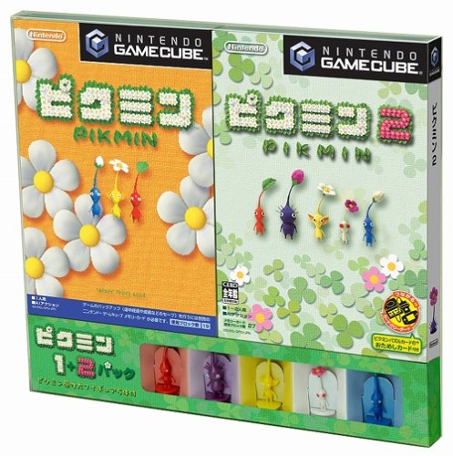 Pikmin 1 + 2 Set İçin GameCube Pikmin 1 + 2 Set İçin GameCube