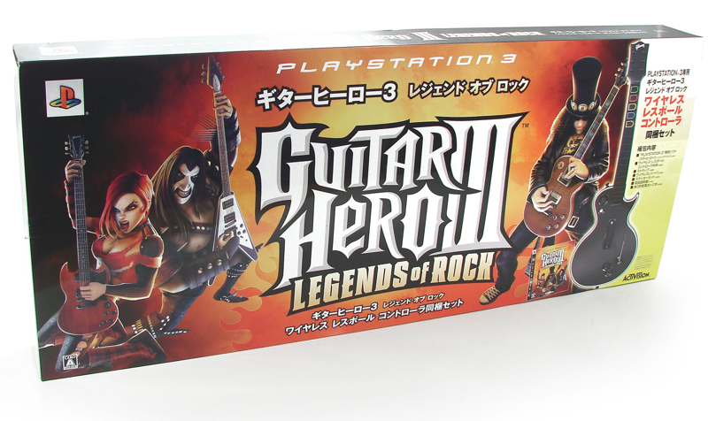 Guitar Hero III: Legends of Rock (w/Guitar) for PlayStation 3 - Bitcoin