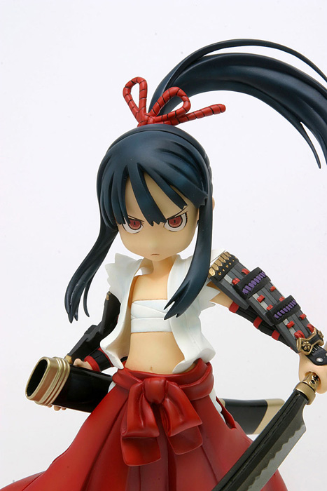 Etrian Odyssey - Labyrinth of Yggdrasill Pre-Painted PVC Figure: Bushido Girl image 4