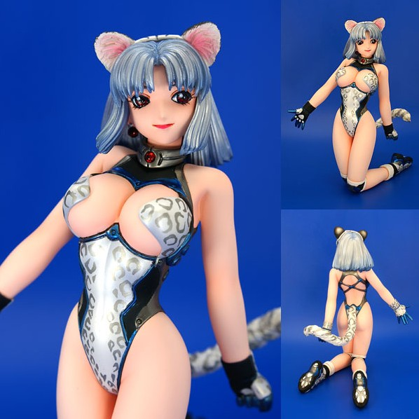 Amaha Collection No.3 1/6 Scale Pre-Painted PVC Figure: Wild Cat Anna (Limited Edition) image 1