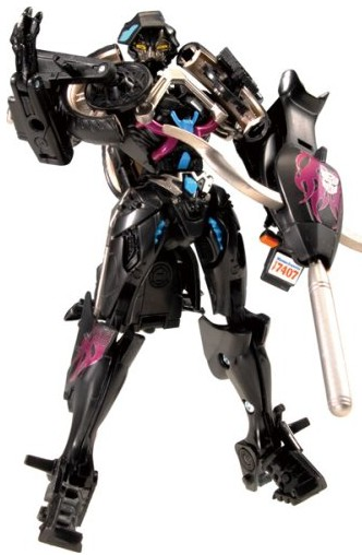 The Movie All Spark Power - Transformers Pre-Painted Figure: MA-20 Arcee (Black Version) image 1