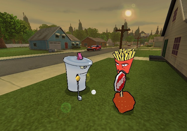 Aqua Teen Hunger Force: Zombie Ninja Pro-Am image 2